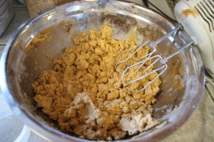 Making thumbprint cookies